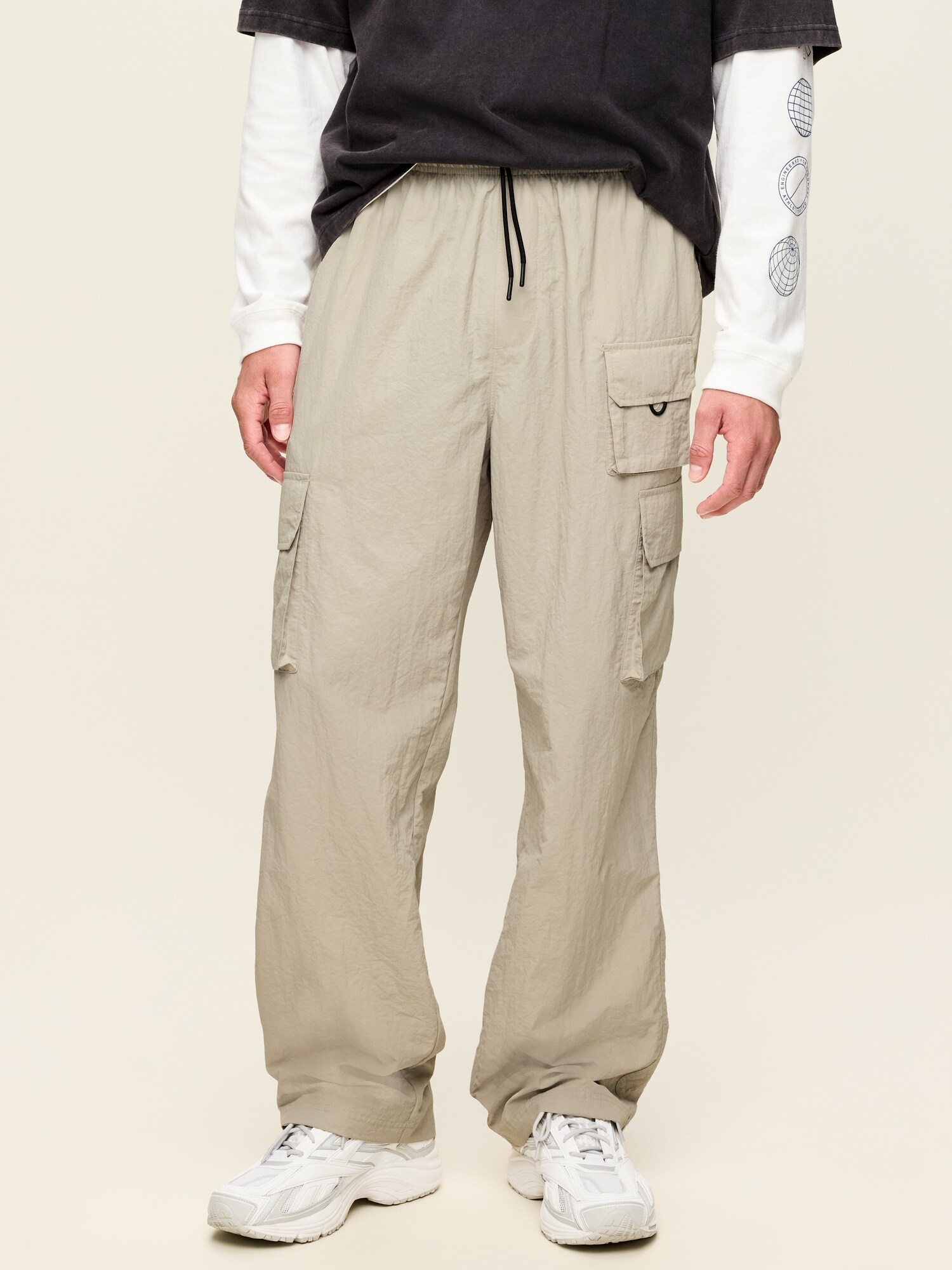 Мужские брюки Old Navy Baggy Utility Cargo, цвет: Hemisphere