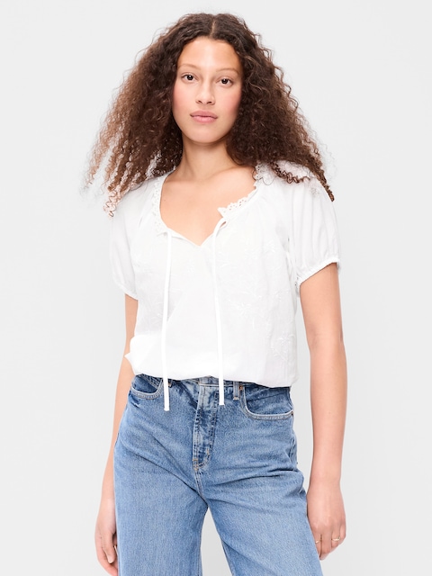 Bubble Hem Top