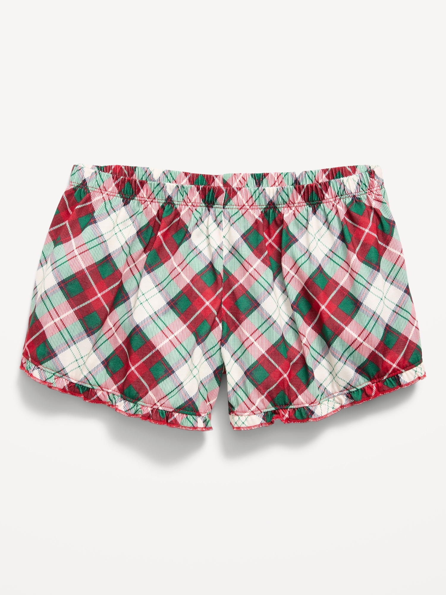 Ruffled Pajama Shorts for Girls
