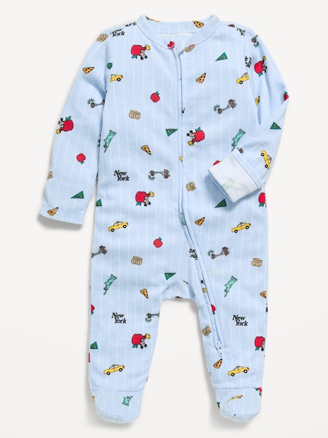 Disney© 2-Way-Zip Sleep & Play Footed One-Piece for Baby