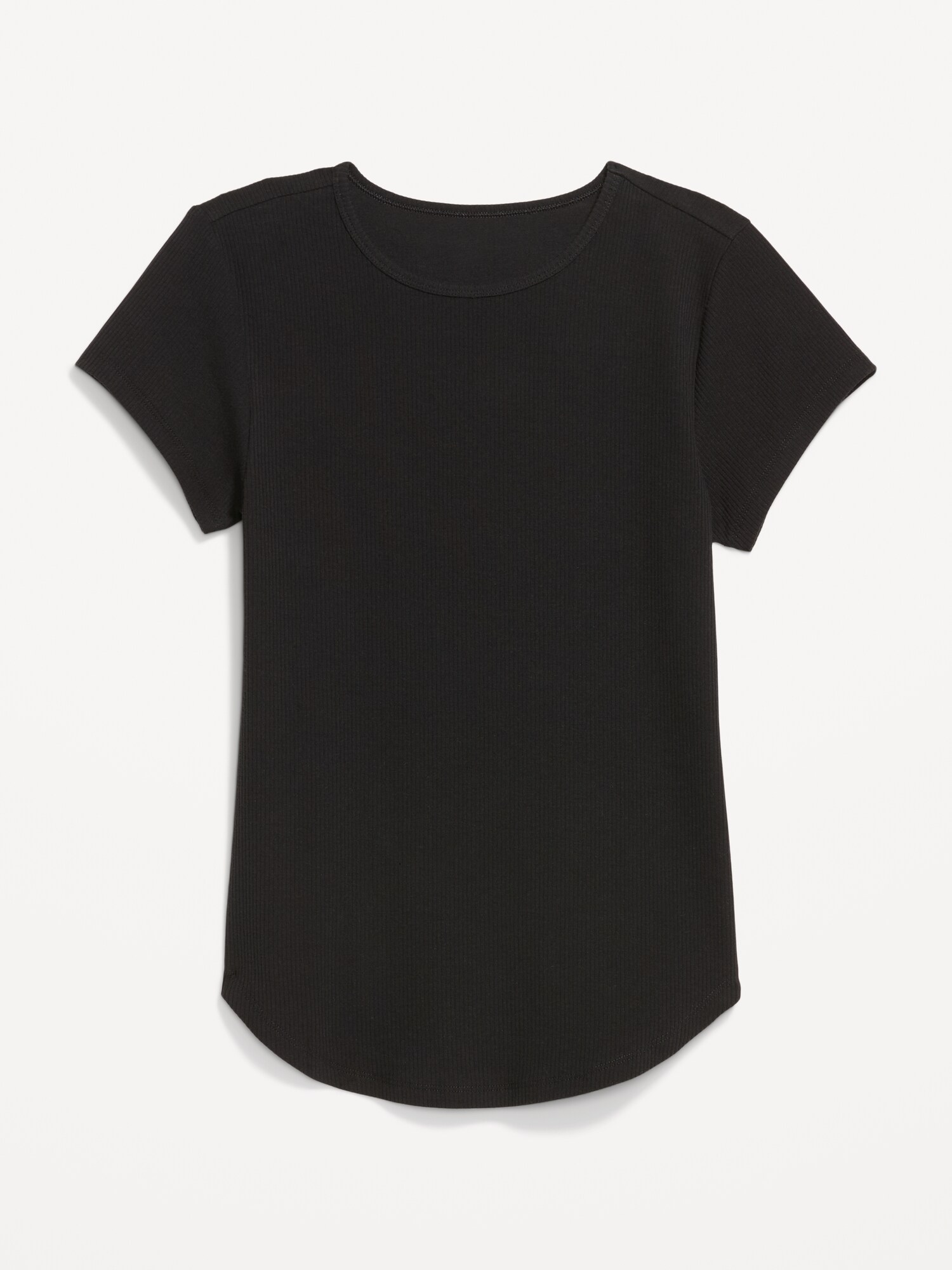 CloudLite Crew-Neck Ribbed T-Shirt