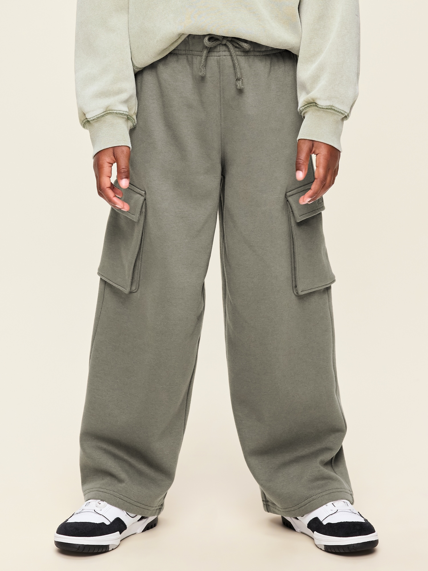 Baggy Cargo Sweatpants for Boys