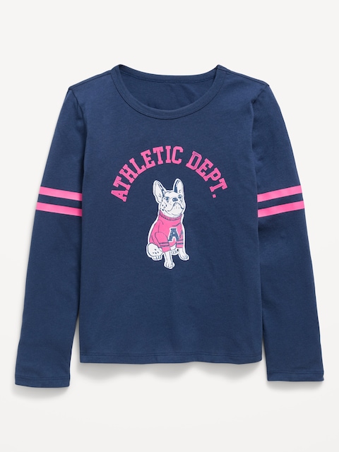 Long-Sleeve Graphic T-Shirt for Girls