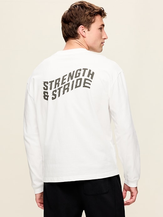 Lived-In Pro Long-Sleeve Graphic T-Shirt | Old Navy
