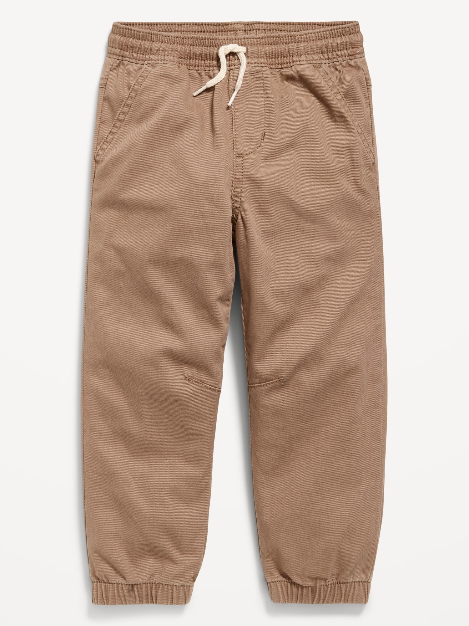 Barrel-Leg Twill Jogger Pants for Toddler Boys