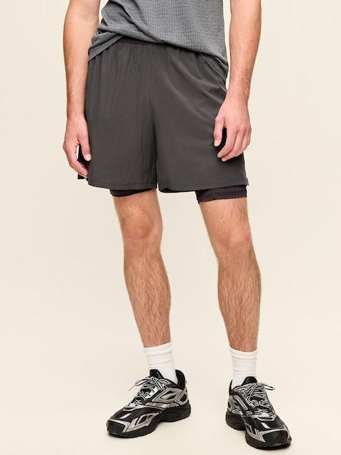 2-In-1 Performance Run Shorts -- 5-inch inseam
