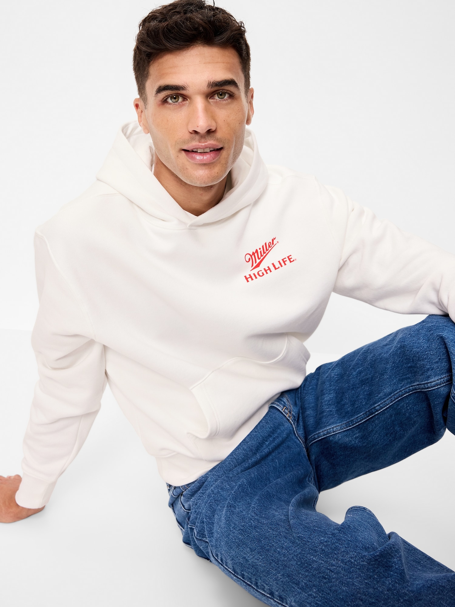 Essential Popover Graphic Hoodie