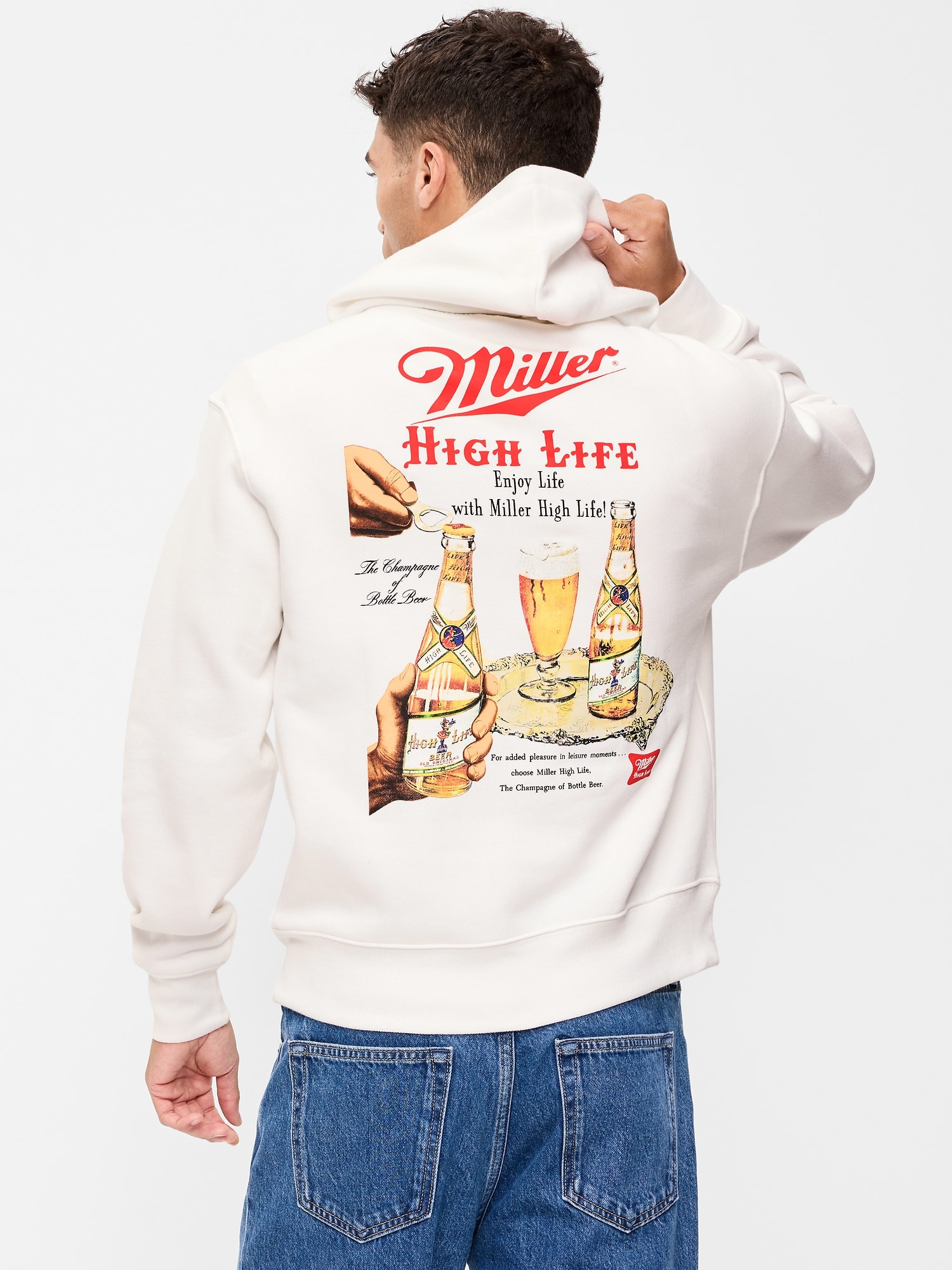Essential Popover Graphic Hoodie