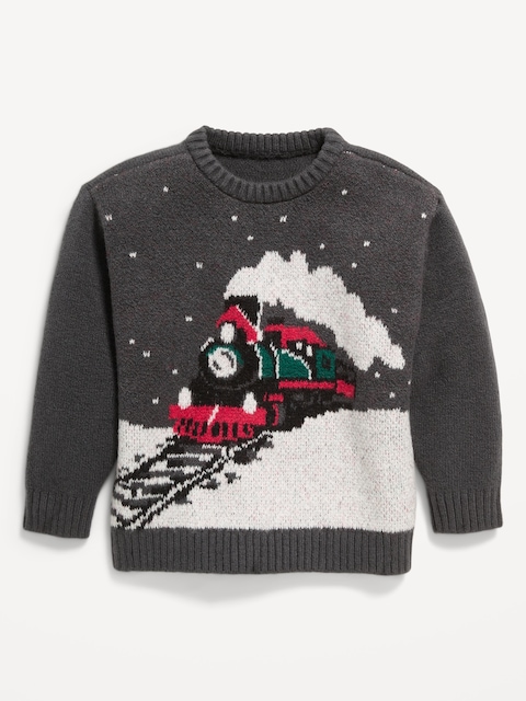 SoSoft Oversized Graphic Sweater for Toddler Boys