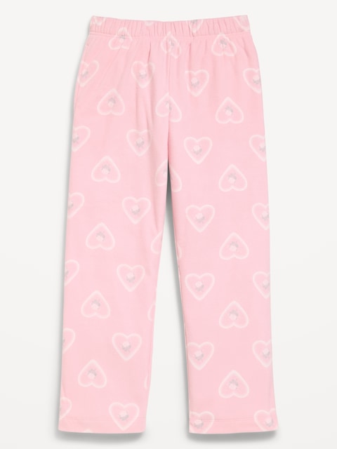 Printed Microfleece Pajama Pants for Girls