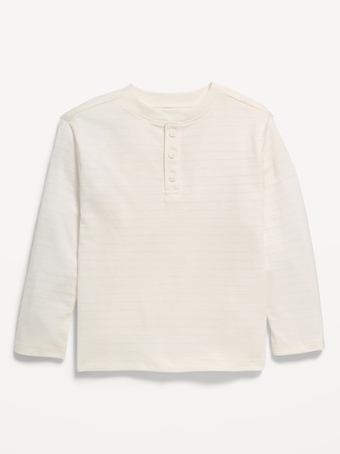Long-Sleeve Henley T-Shirt for Toddler Boys