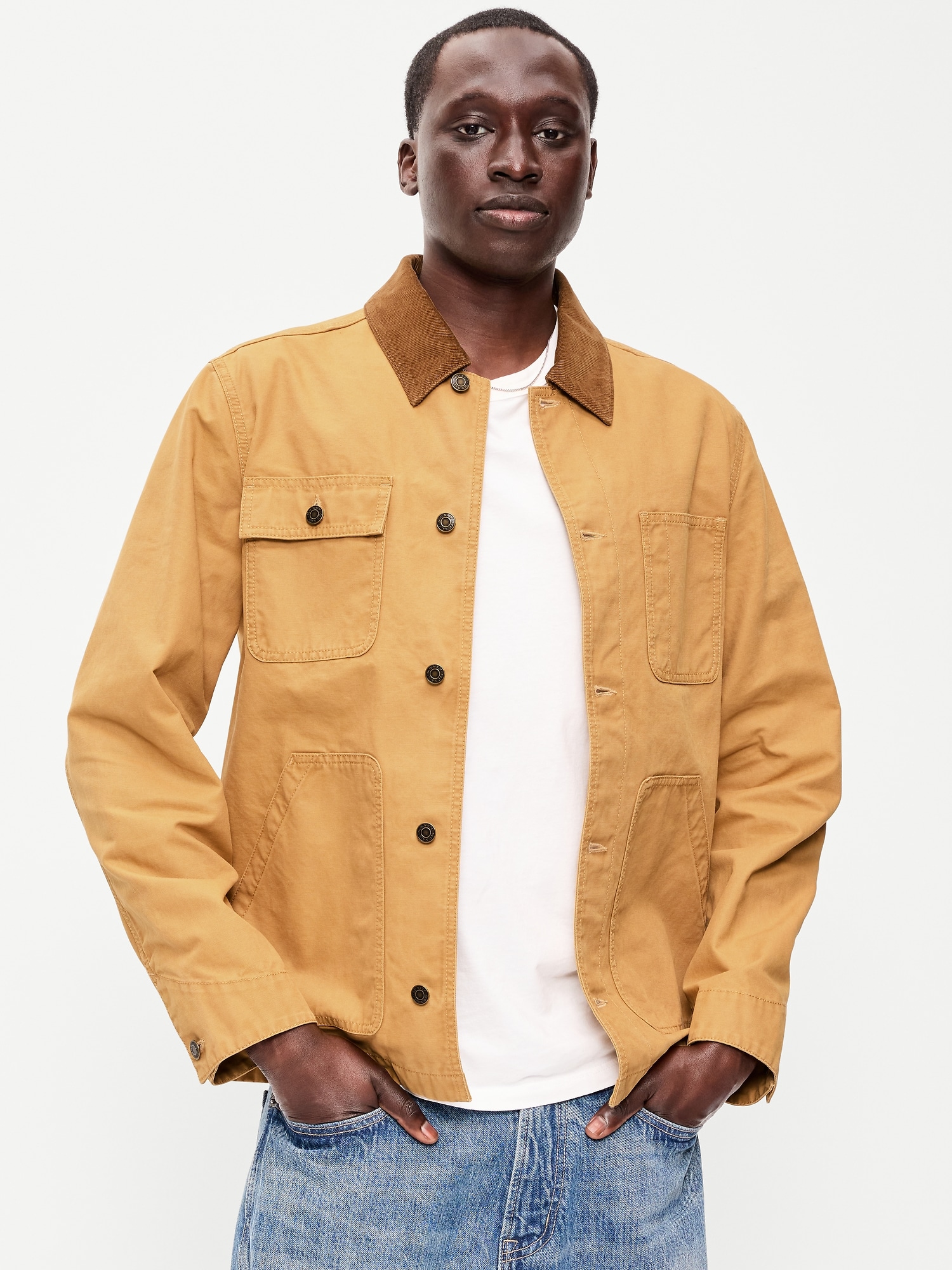 Loose Canvas Workwear Jacket