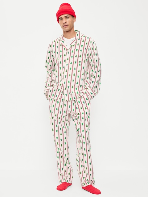 Flannel Pajama Pant Set for Men