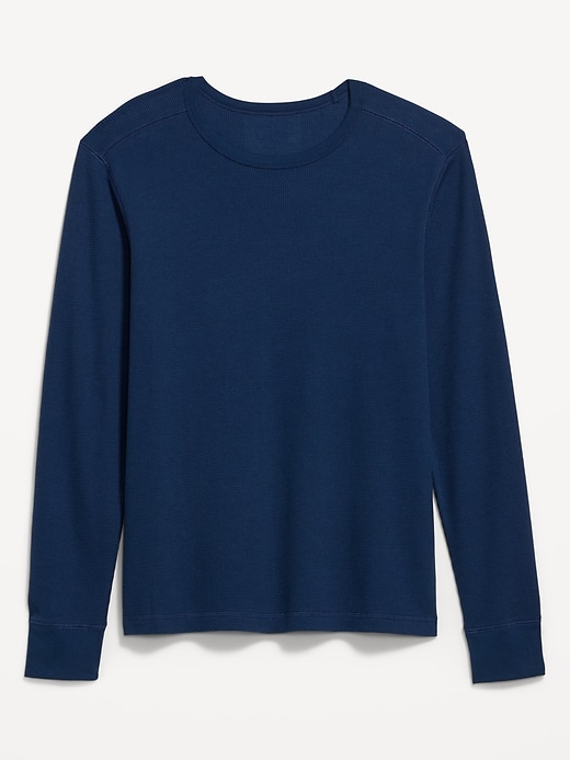 Crew-Neck Waffle T-Shirt | Old Navy