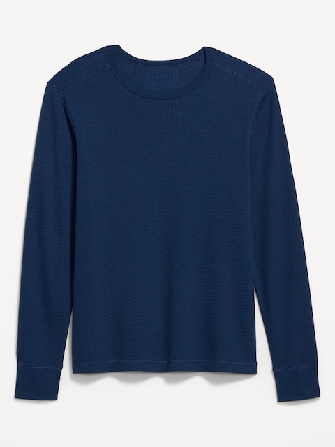 Crew-Neck Waffle T-Shirt