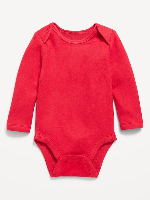 SoftMode Long-Sleeve Ribbed Bodysuit for Baby