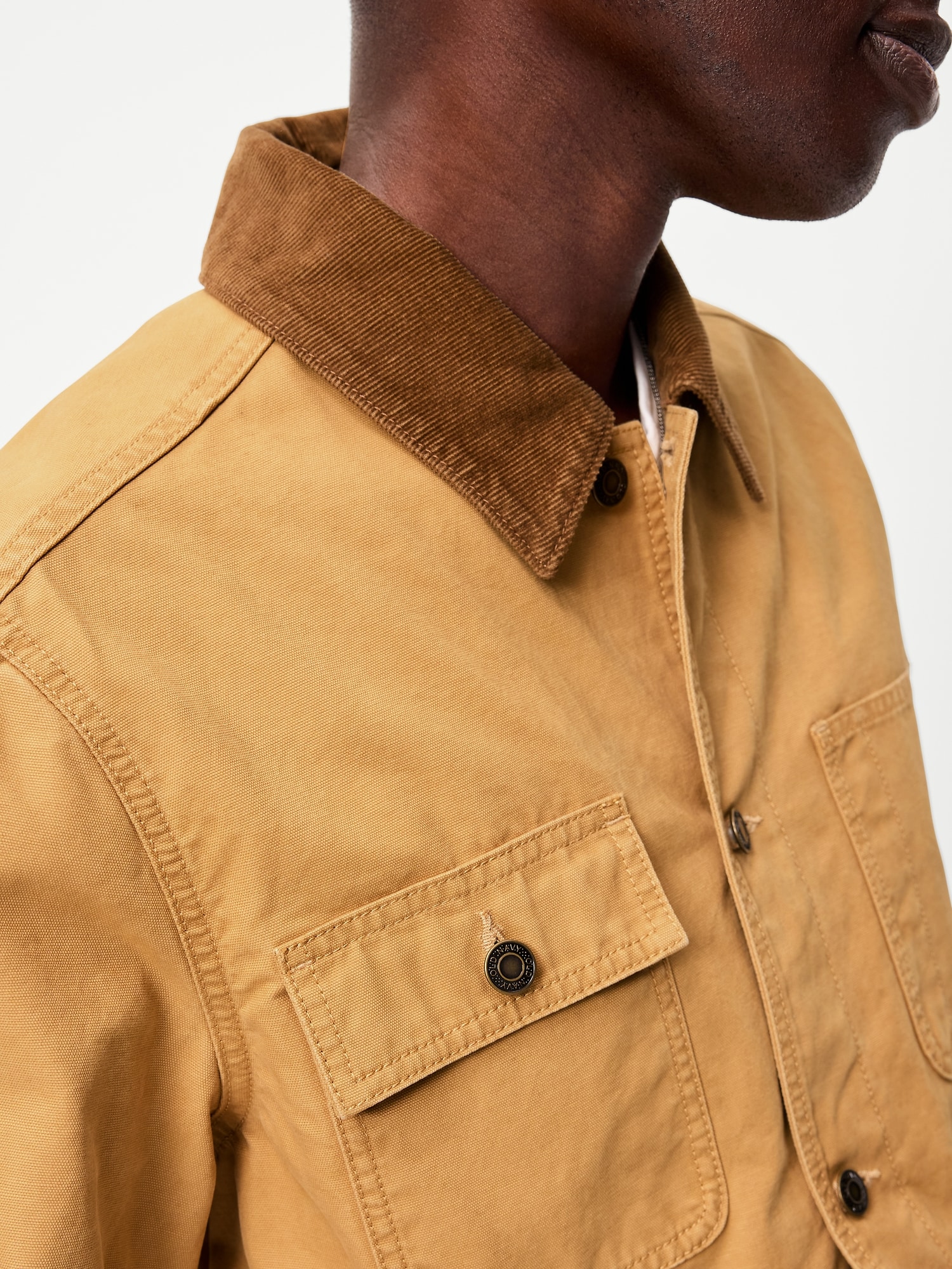 Loose Canvas Workwear Jacket