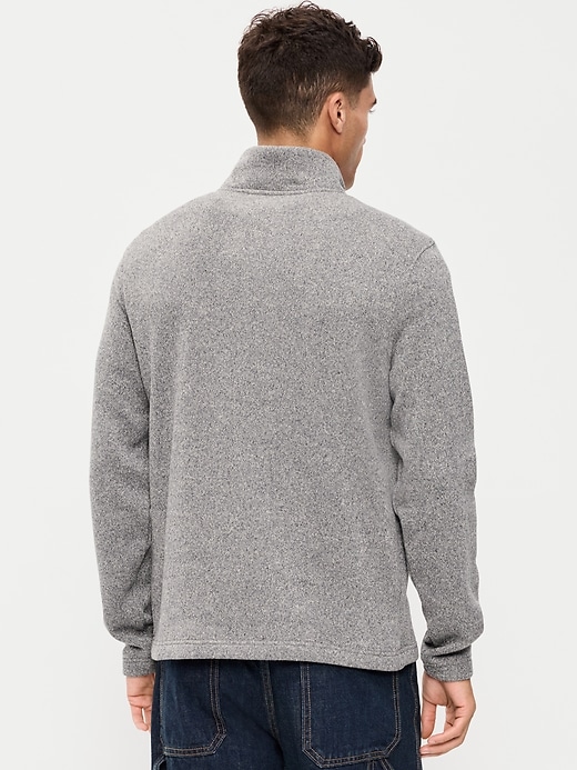 Sweater Fleece Quarter-Zip | Old Navy