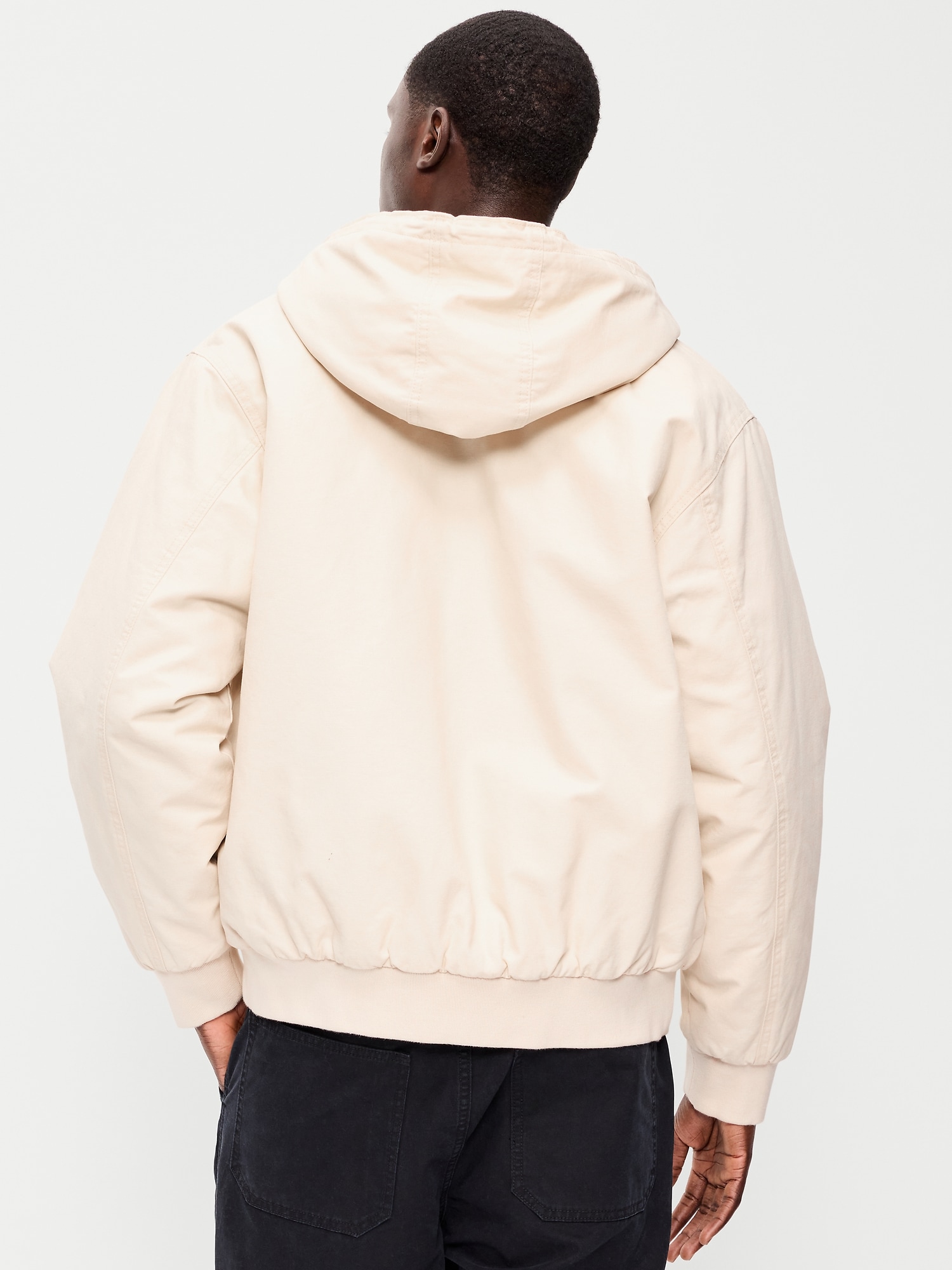 Oversized Canvas Hoodie