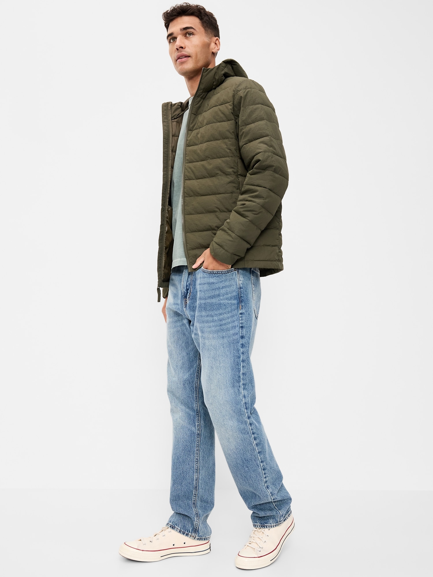 Water-Resistant Narrow Channel Jacket