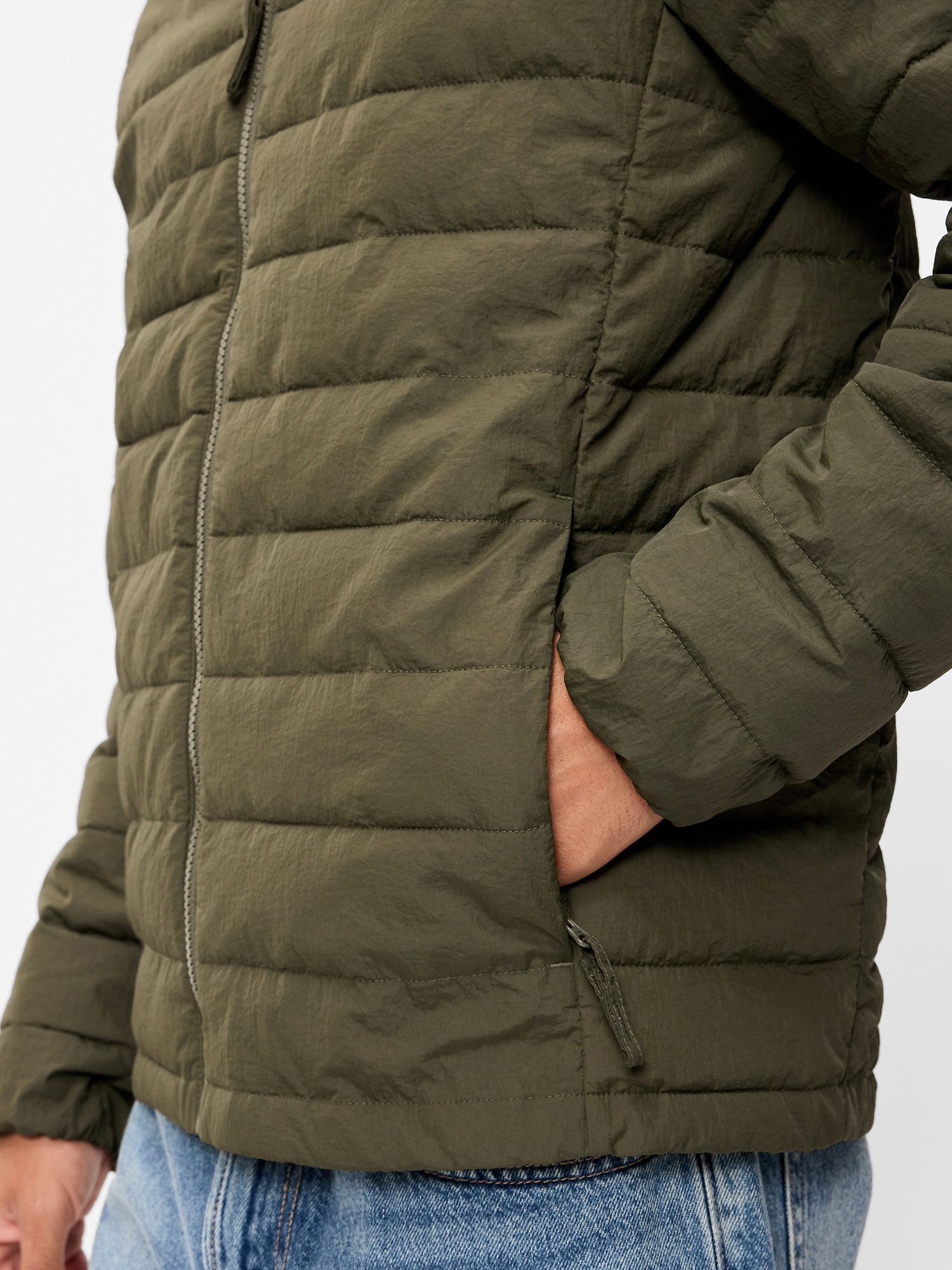 Water-Resistant Narrow Channel Jacket