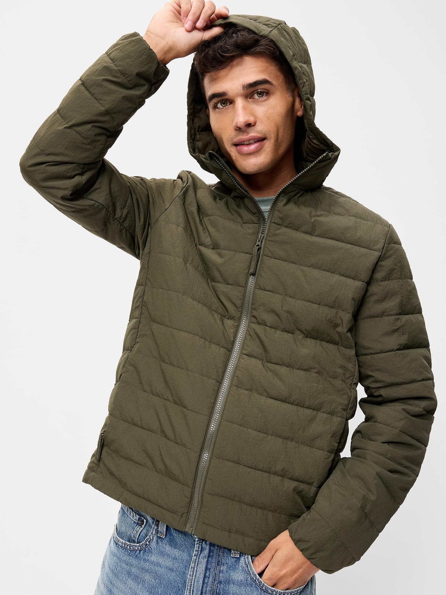 Water-Resistant Narrow Channel Jacket
