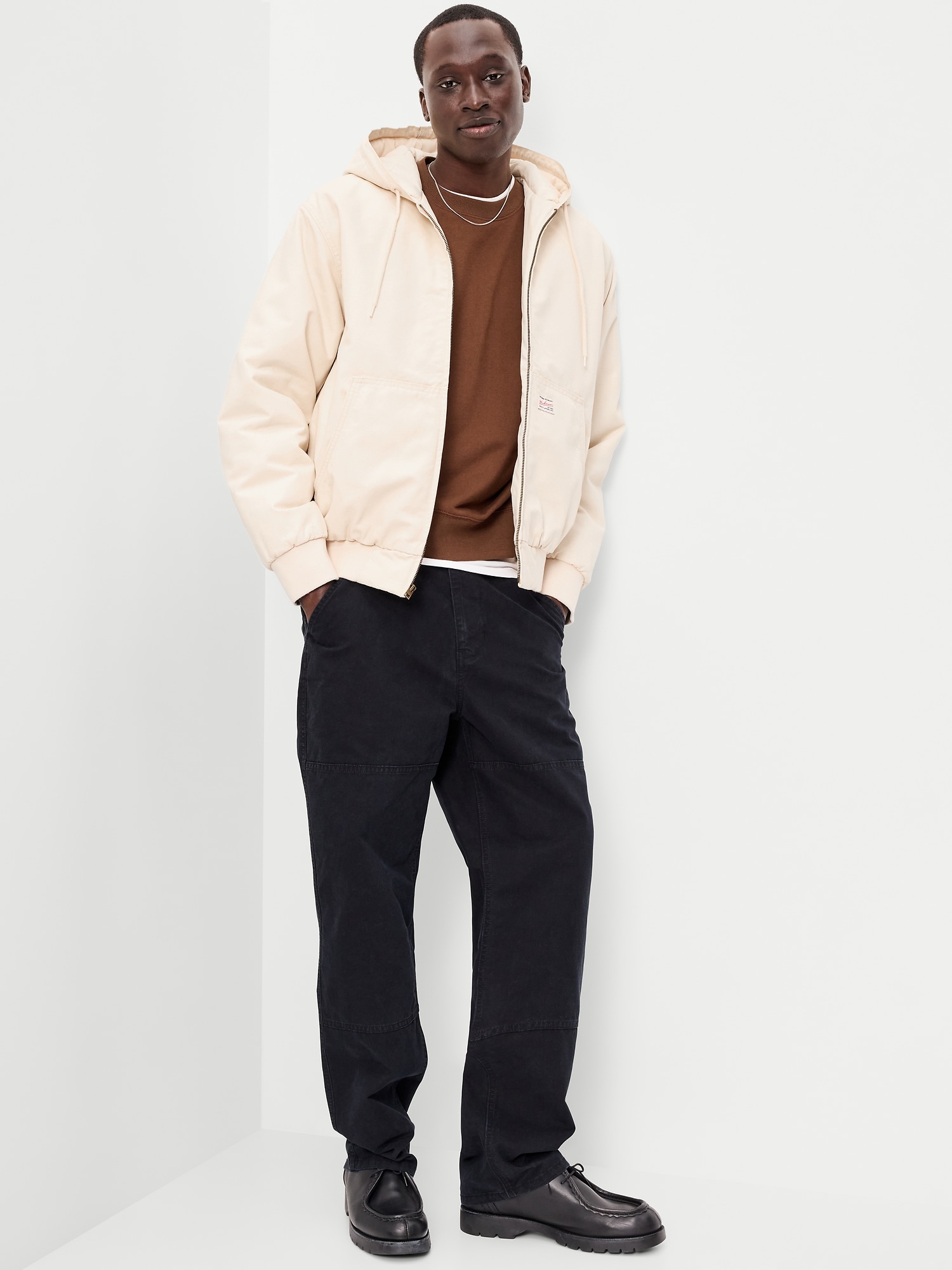 Oversized Canvas Hoodie