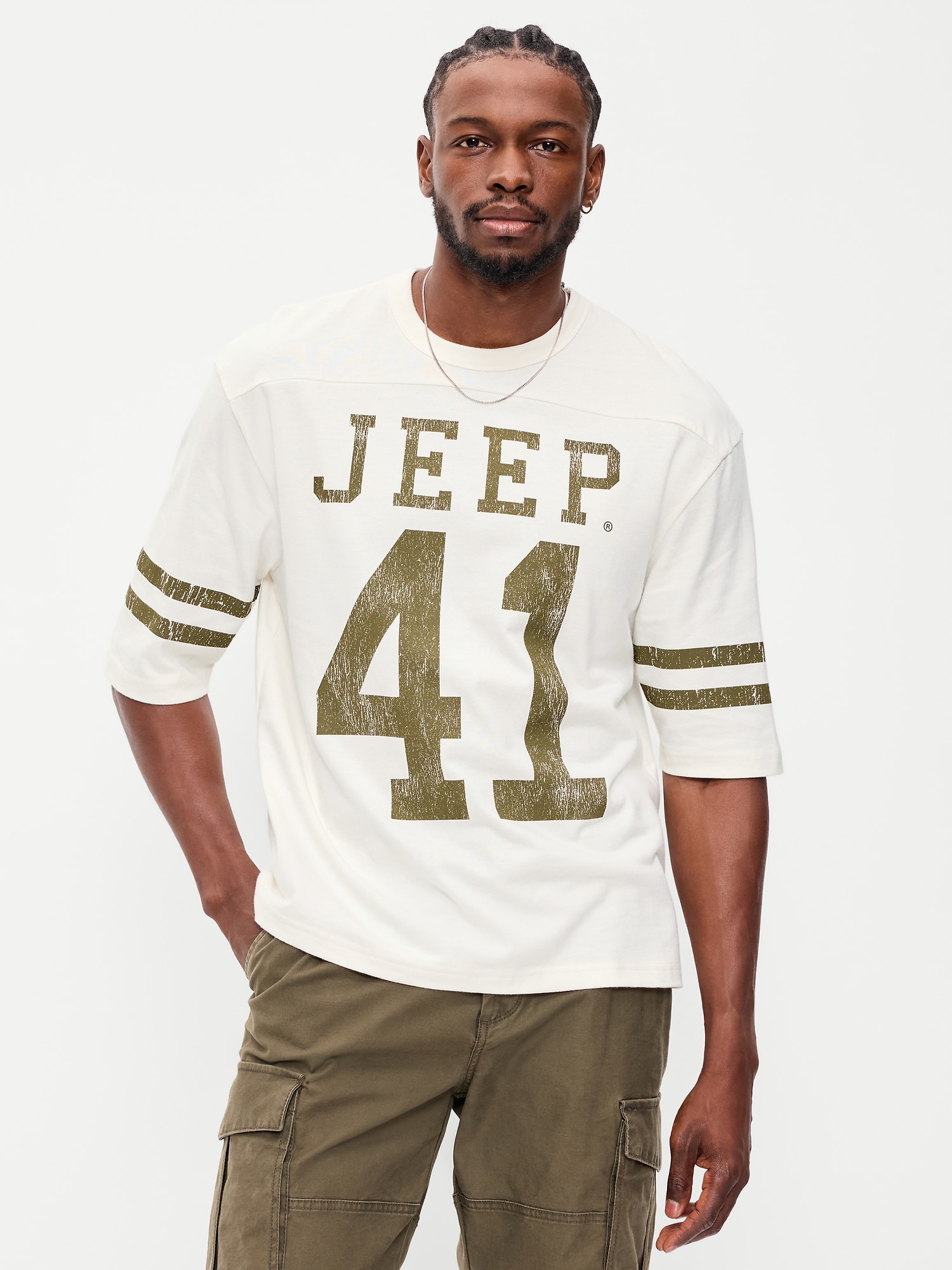 Crew-Neck Football Top