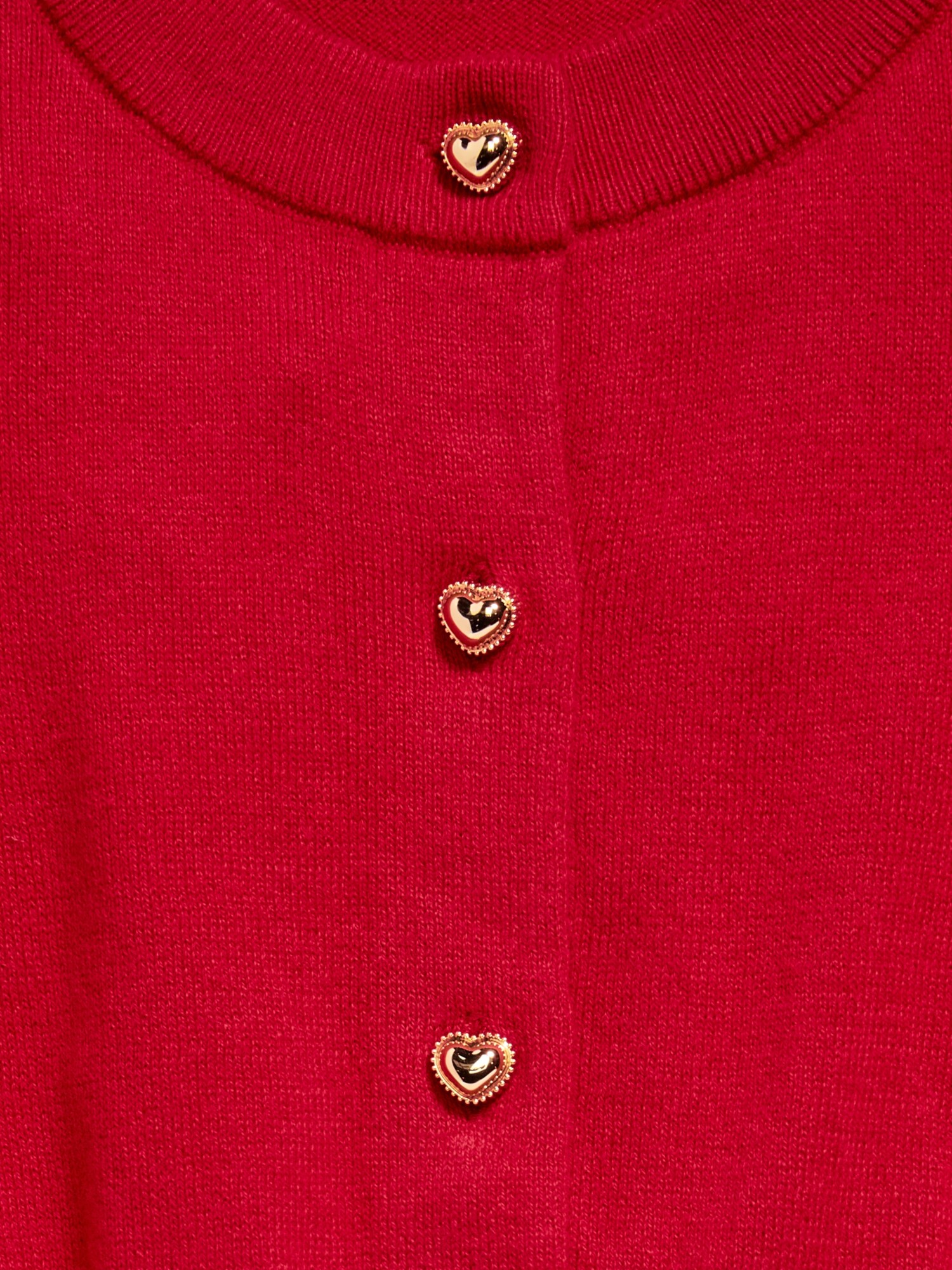Кардиган Old Navy Cardigan Sweater для девочек, цвет: Красный — фото 4