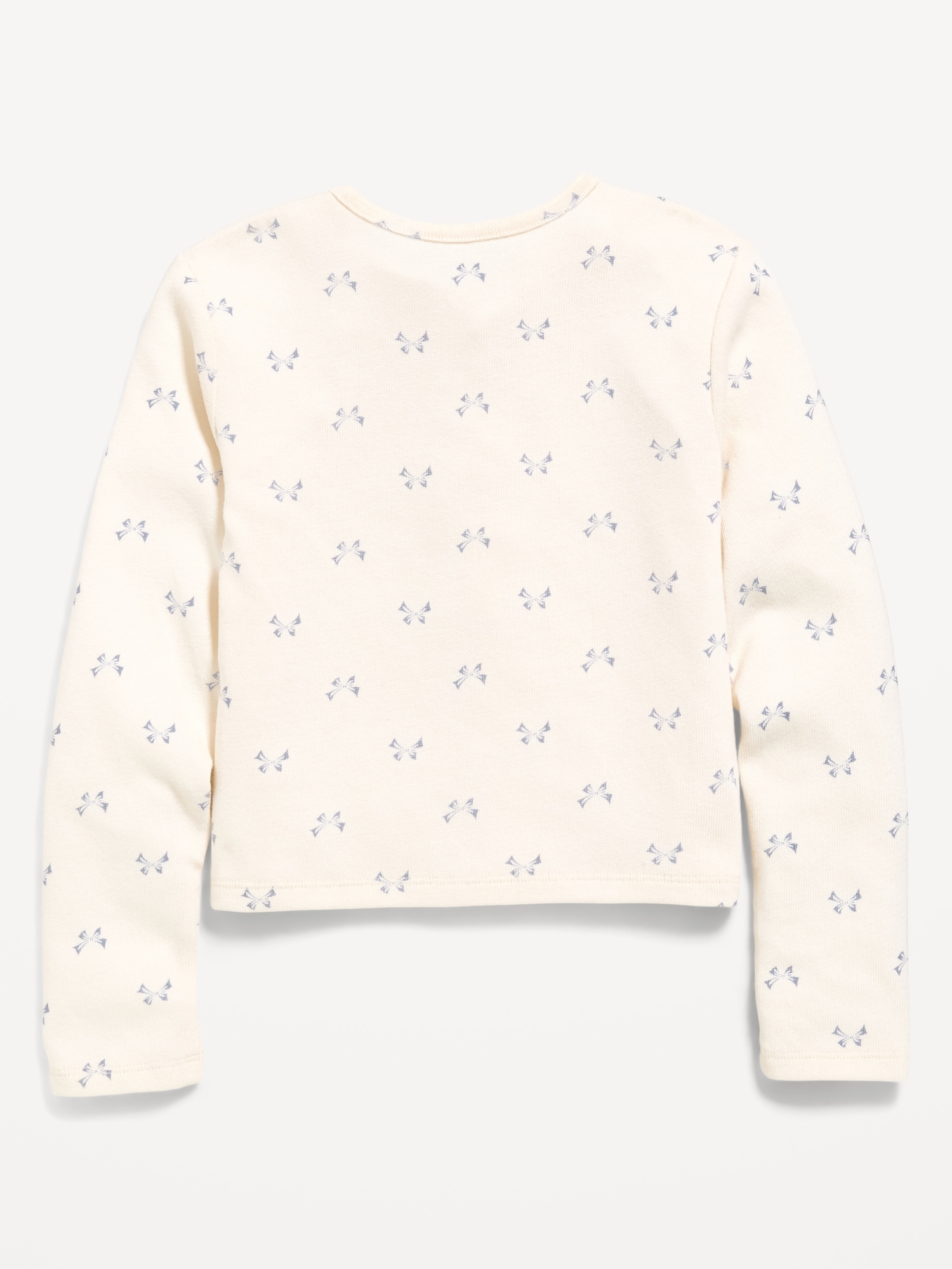 Printed Cardigan Sweater for Girls