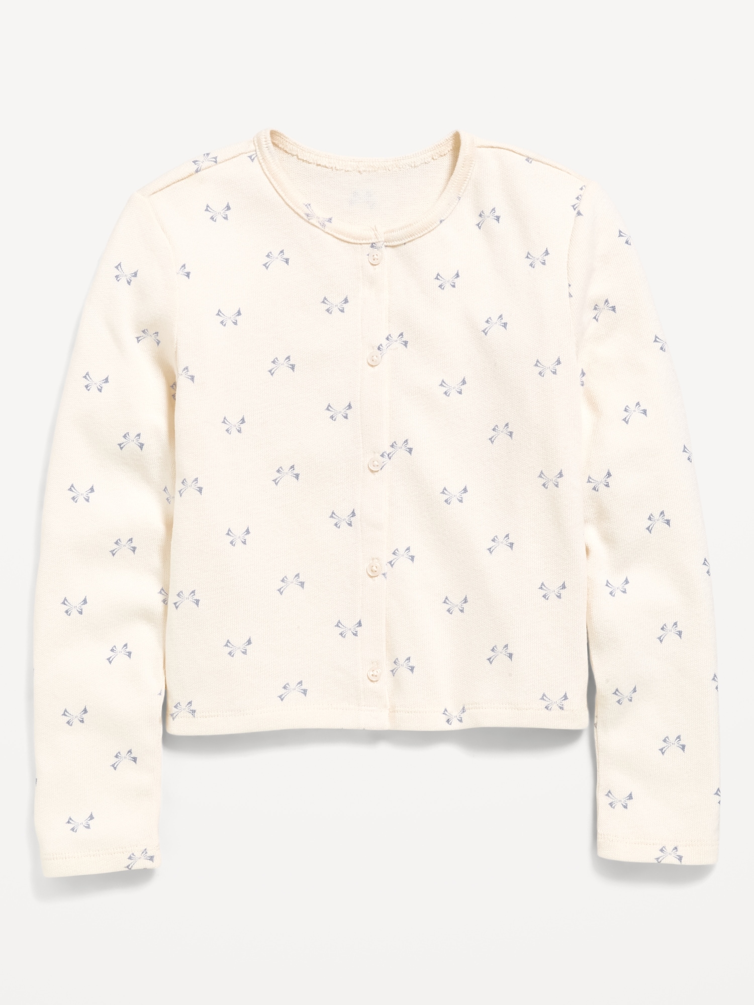 Printed Cardigan Sweater for Girls