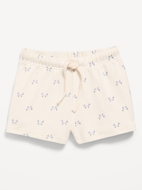 Printed Jersey-Knit Shorts for Girls