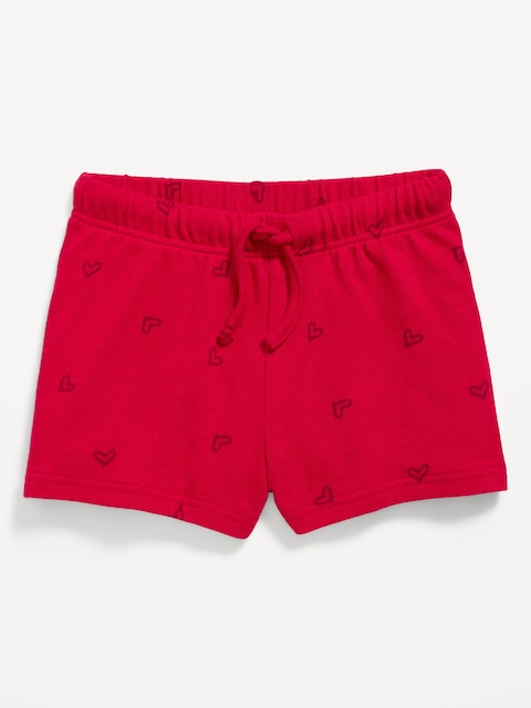 Printed Jersey-Knit Shorts for Girls