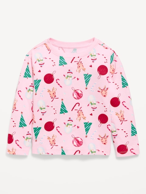 Printed Long-Sleeve T-Shirt for Toddler Girls