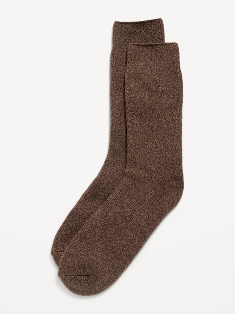 Cozy-Lined Crew Socks for Men