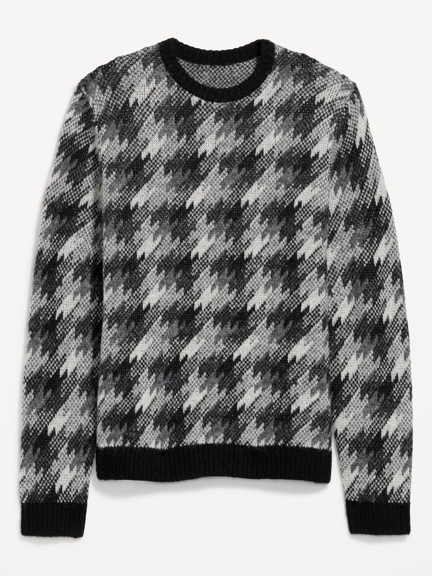 Crew-Neck Wool-Blend Sweater
