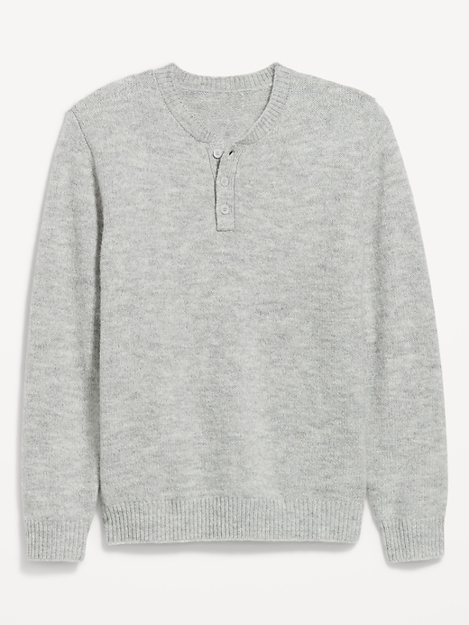 Wool-Blend Henley Sweater | Old Navy