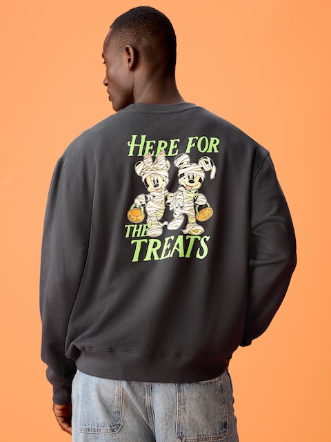 Old Navy x Disney Mickey Mouse Oversized Crew Sweatshirt for Adults