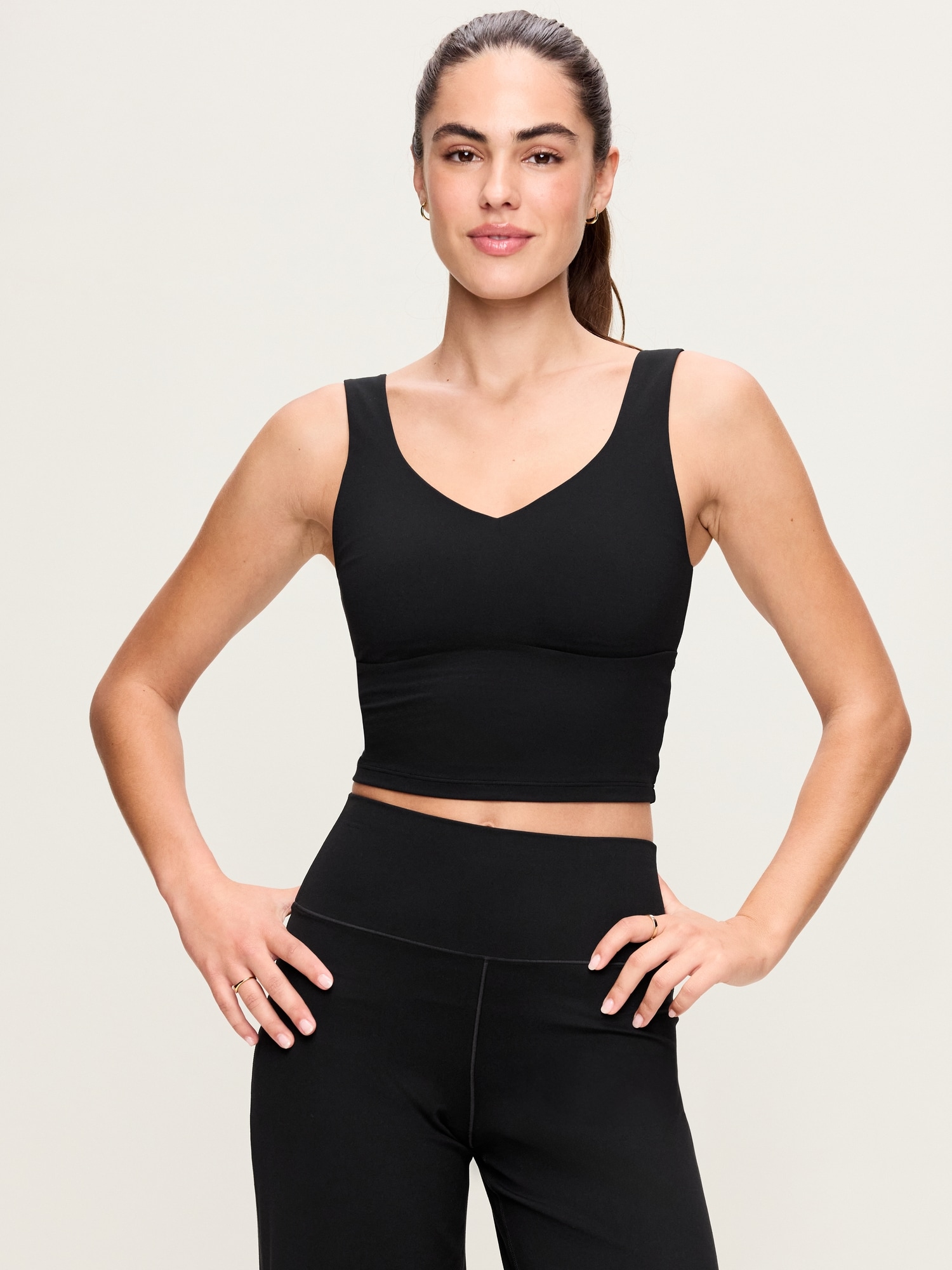 StudioSmooth Seamed Longline Top