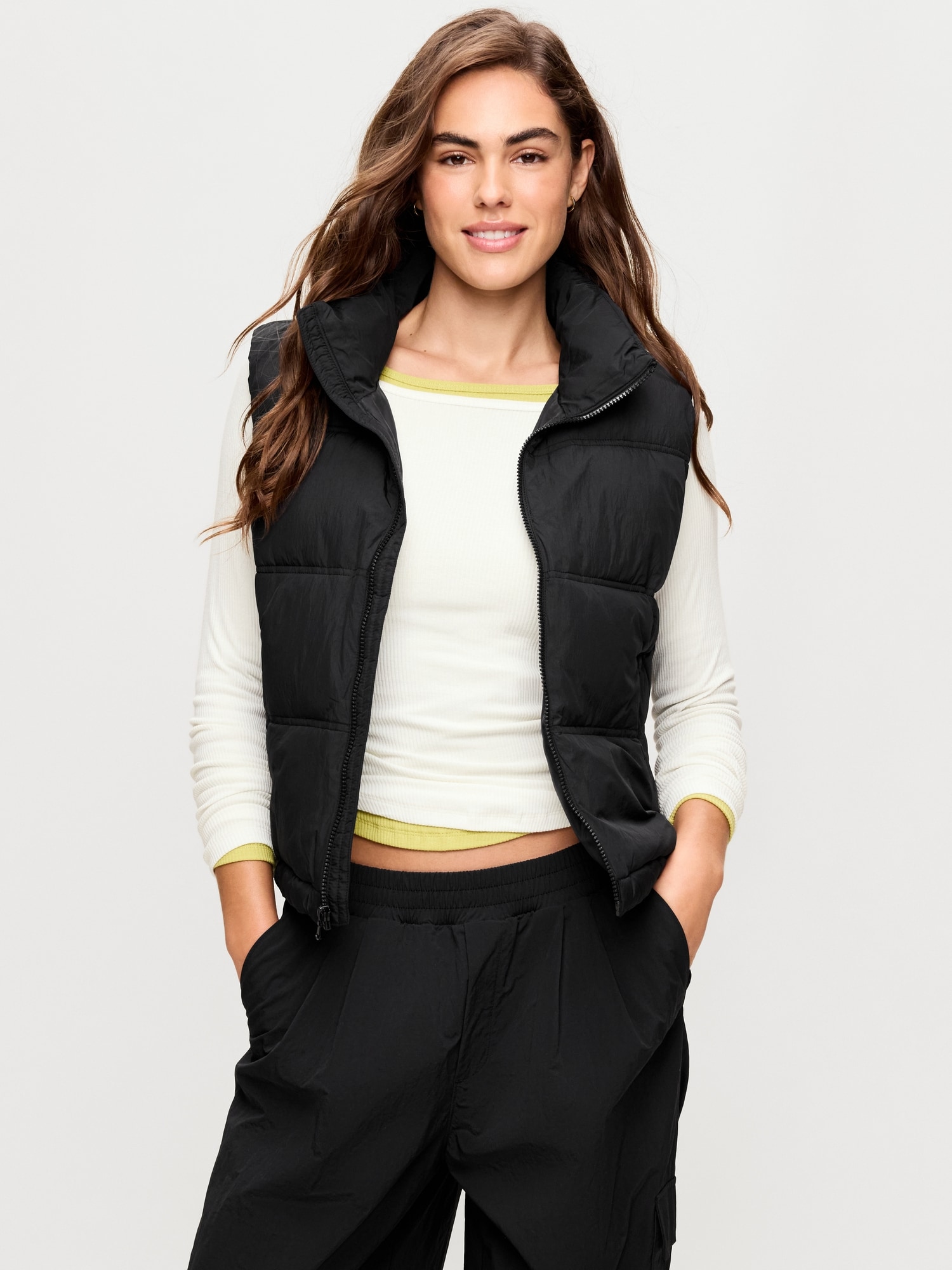 Water-Resistant Puffer Vest
