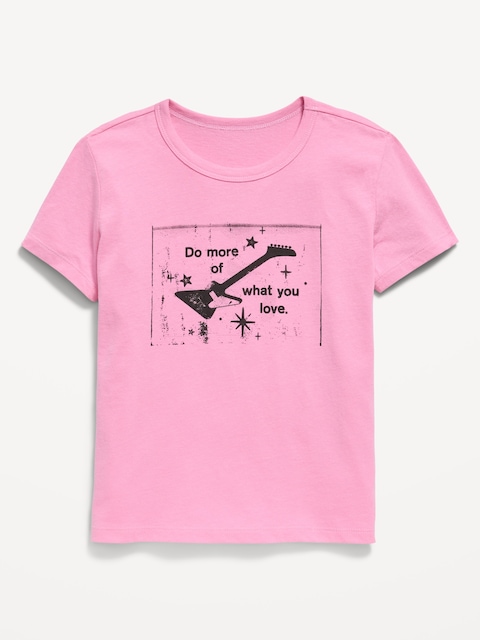 Short-Sleeve Graphic T-Shirt for Girls