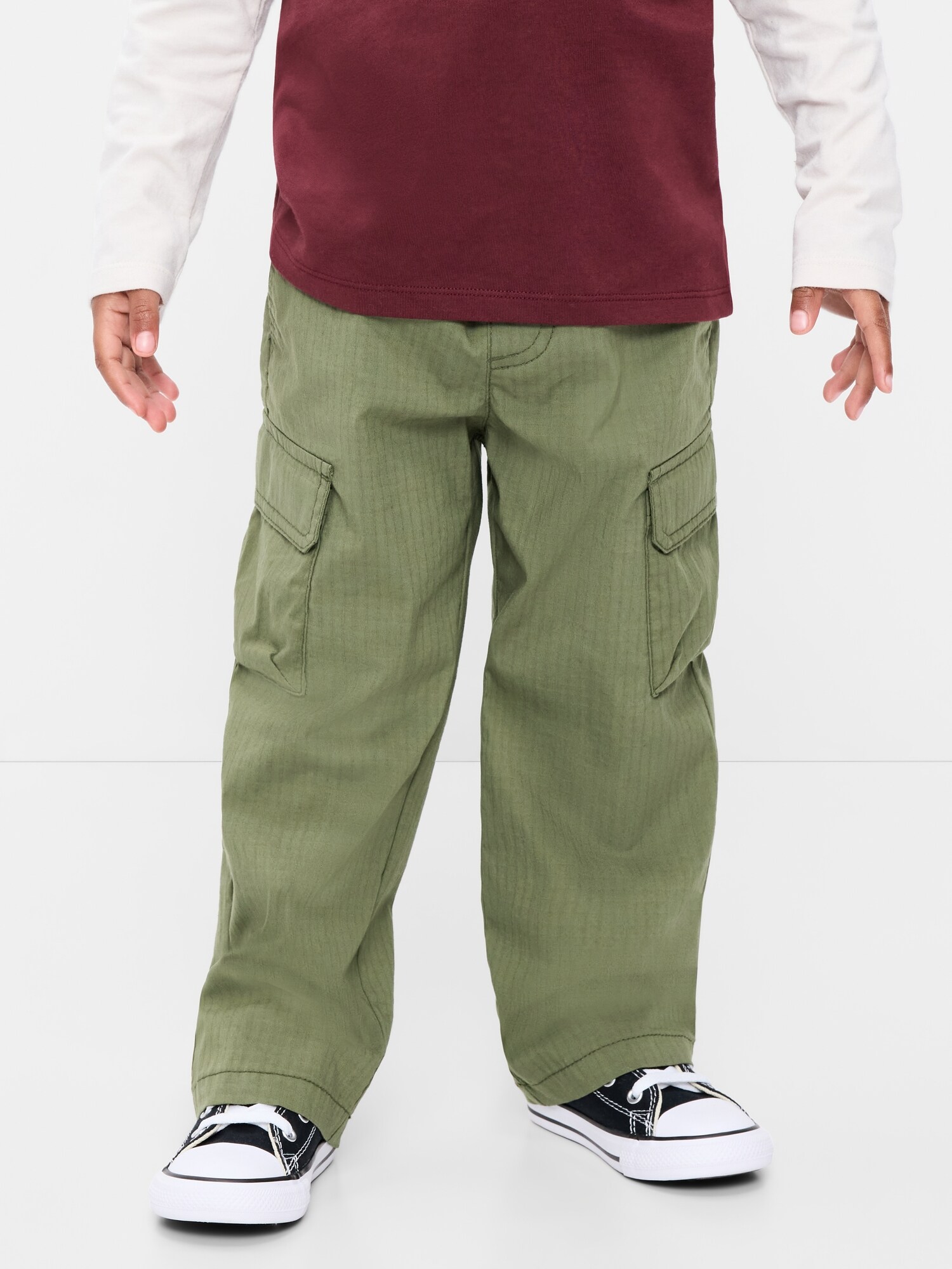 Брюки карго Old Navy Baggy из рипстопа для мальчиков-малышей, цвет: Alpine Tundra — фото 2