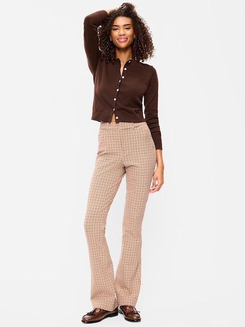 High-Waisted Pixie Flare Pants