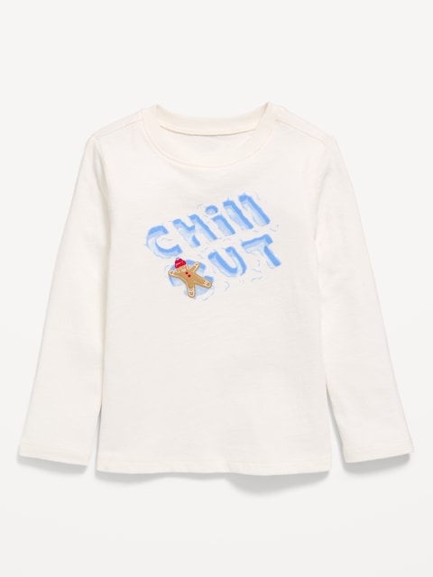 Long-Sleeve Graphic T-Shirt for Toddler Boys