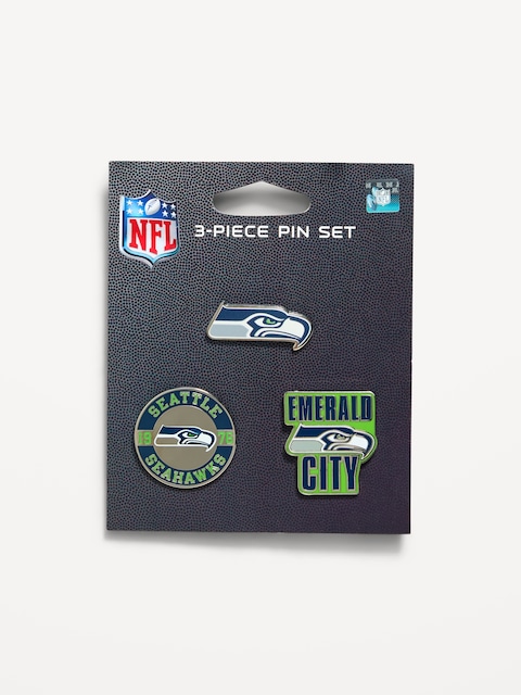 WinCraft® Seattle Seahawks 3-Pack Collector Enamel Pins