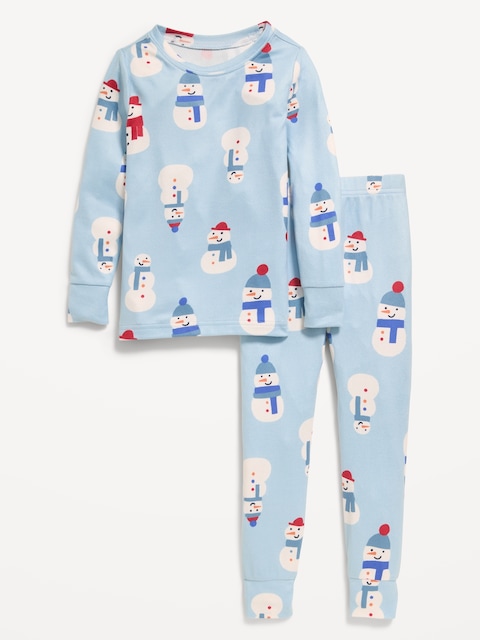 SoftMode Printed Snug-Fit Pajama Set for Toddler & Baby