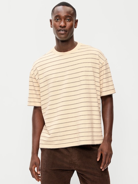 Oversized Heavyweight Garment-Washed T-Shirt