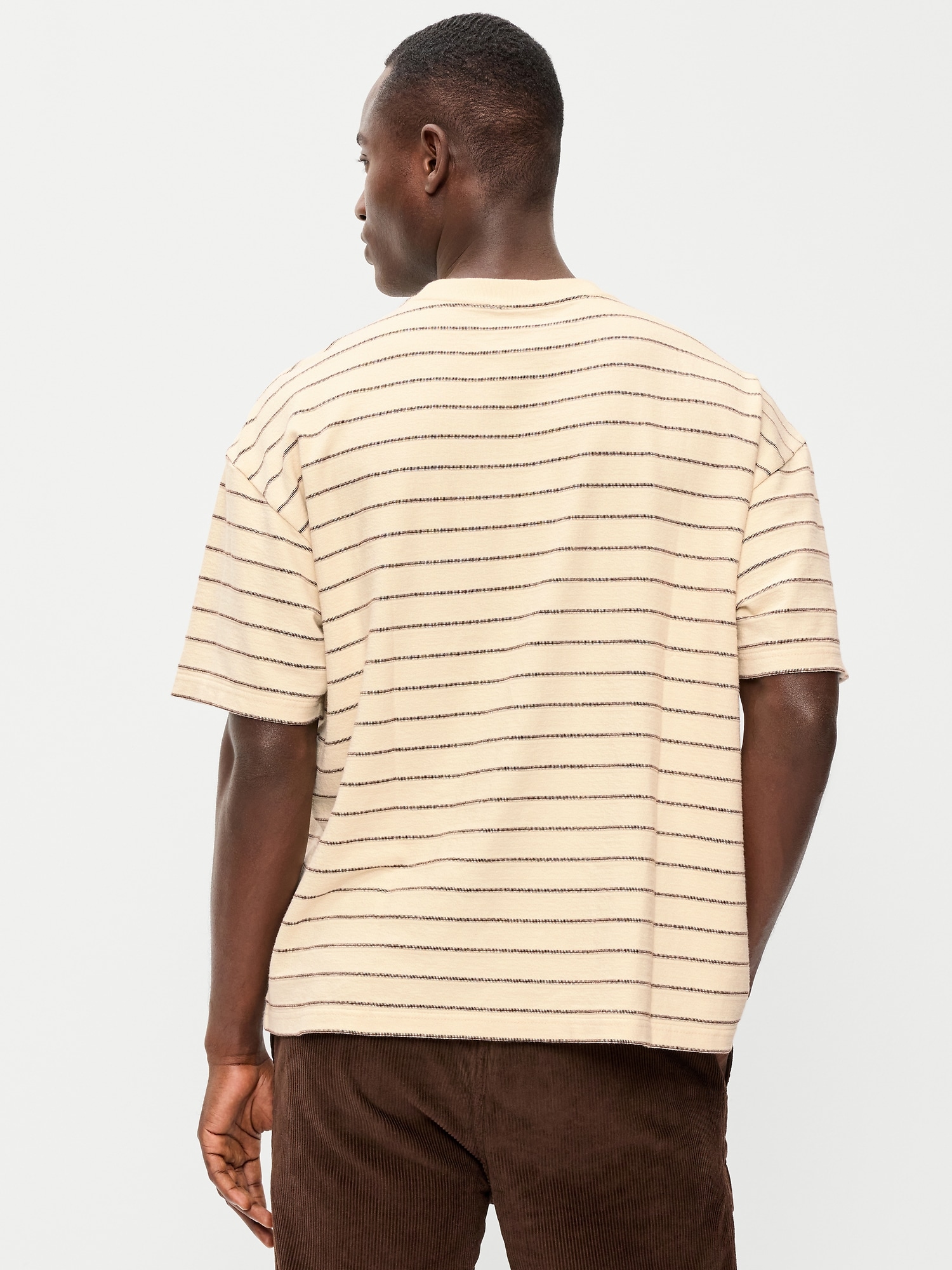 Oversized Heavyweight Garment-Washed T-Shirt