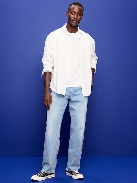 Relaxed Loose Built-In Flex Jeans