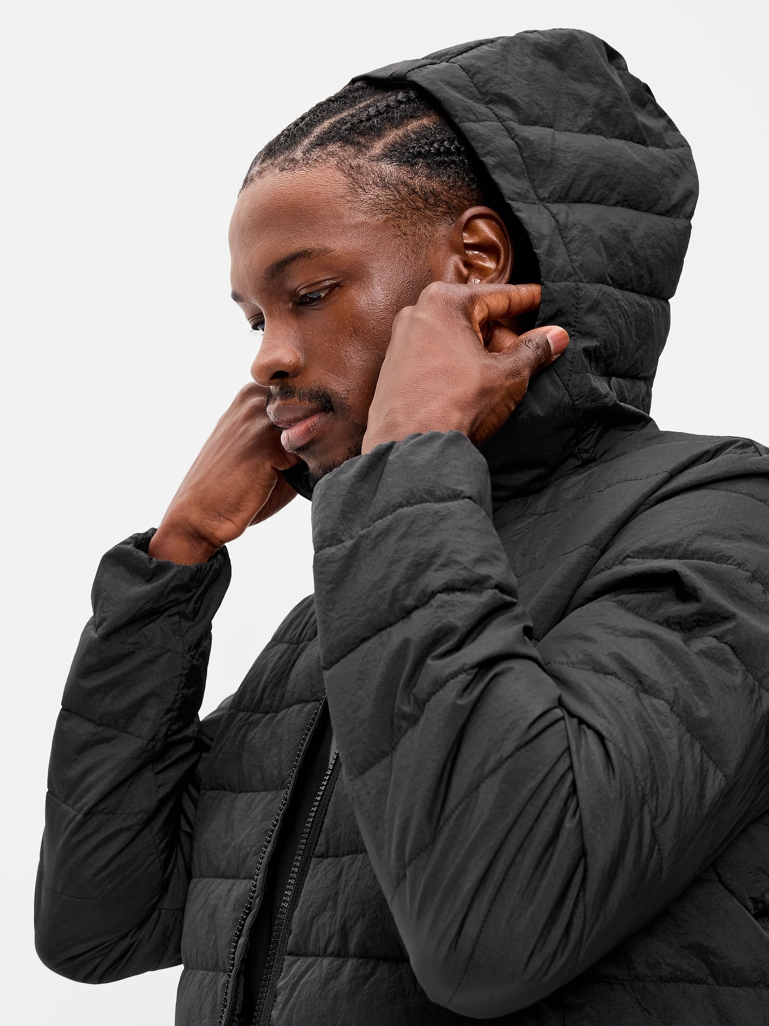 Water-Resistant Narrow Channel Jacket